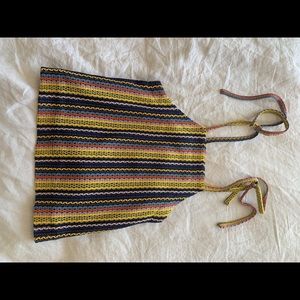 Multicolored Tie Tank
